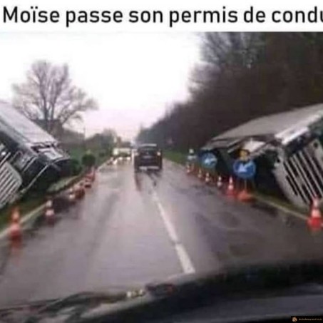 Moïse permis camion