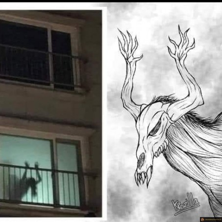 Monstre à la fenetre