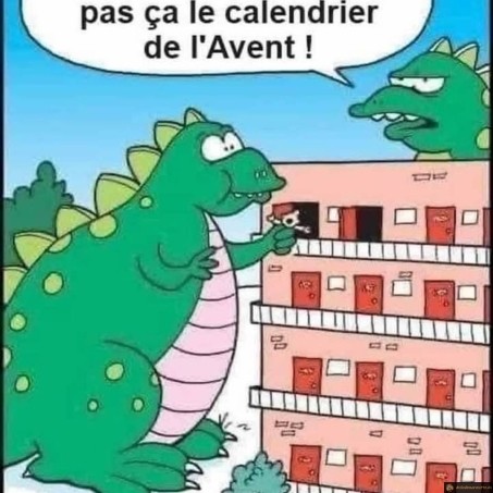 Monstre calendrier de l'avent