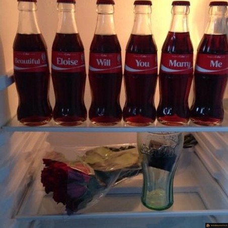 Mot d'amour coca