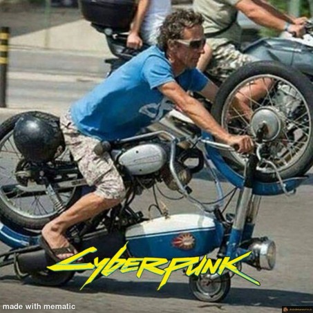Moto Cyberpunk