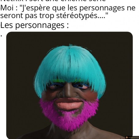 Netflix et les personnages