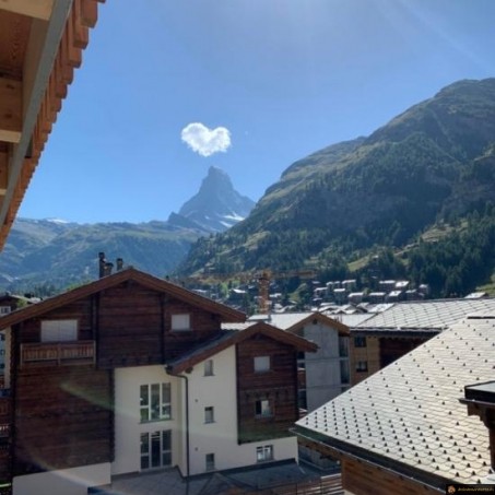 Nuage coeur sur le Matterhorn