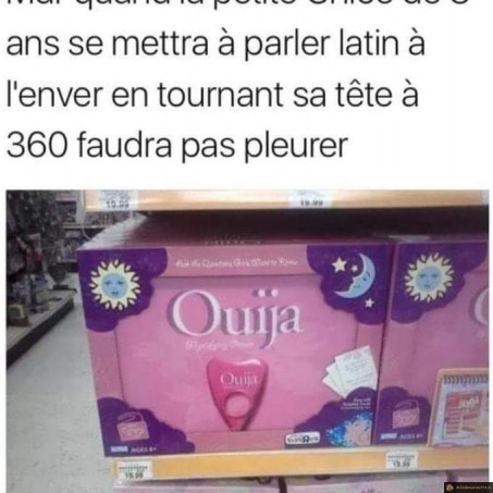 ouija, faudra pas pleurer