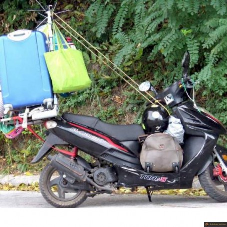 Partir en week-end en scooter