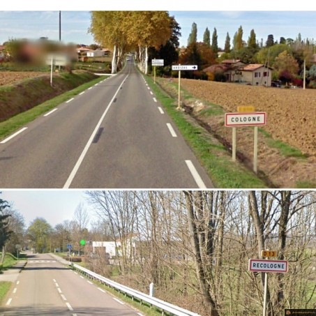 Paumé sur la route