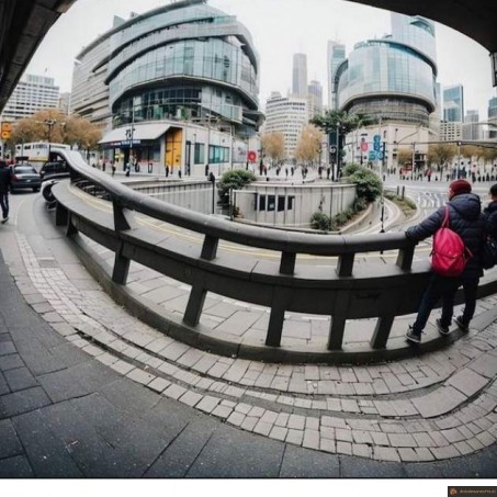 Paysage urbain troll