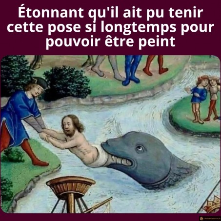 Peinture: tenir la pose