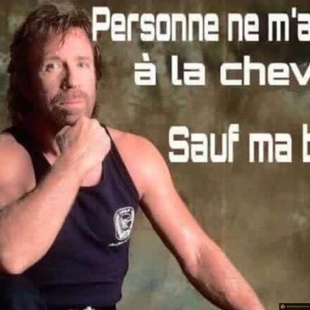 Personne n'arrive à la cheville de Chuck