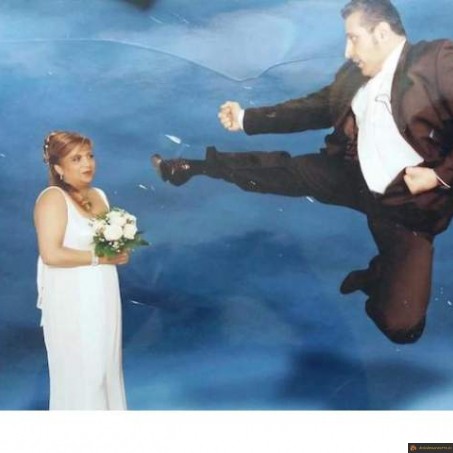photo mariage karaté