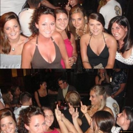 Photobomb photobombé