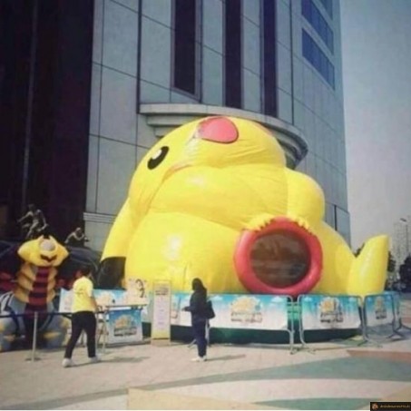 Pikachu est heureux