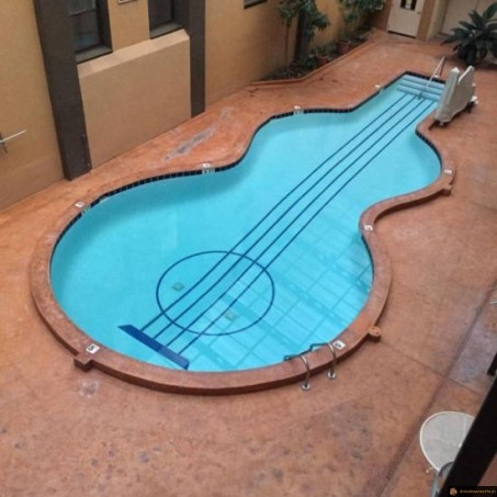 piscine guitare