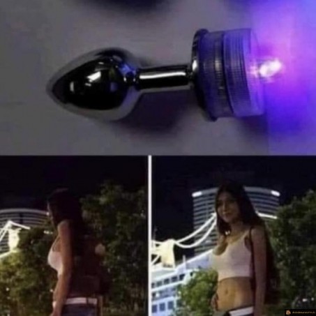 Plug lumineux