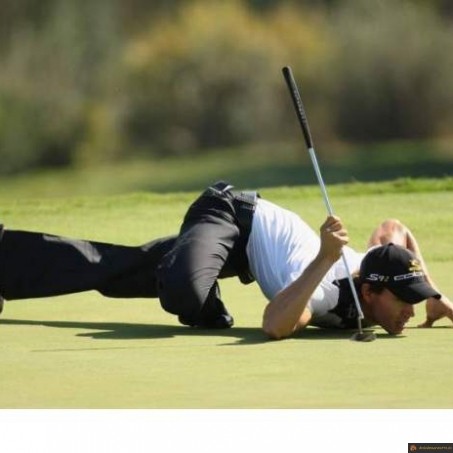Position du golfeur
