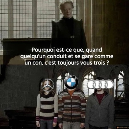 Pourquoi c'est toujours vous 3?