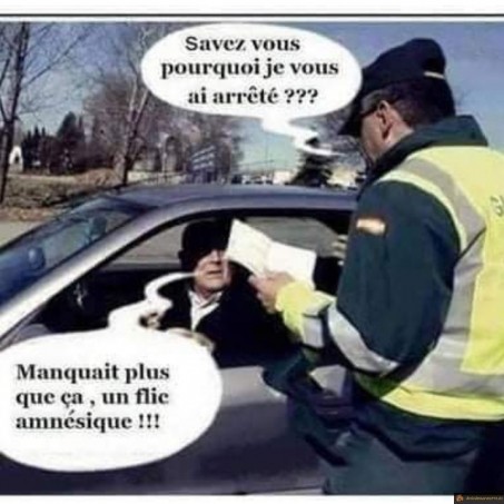 Pourquoi je vous ai arrêté?
