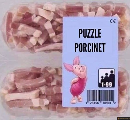 Puzzle porcinet