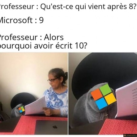 Qu'est-ce qui vient après 8?