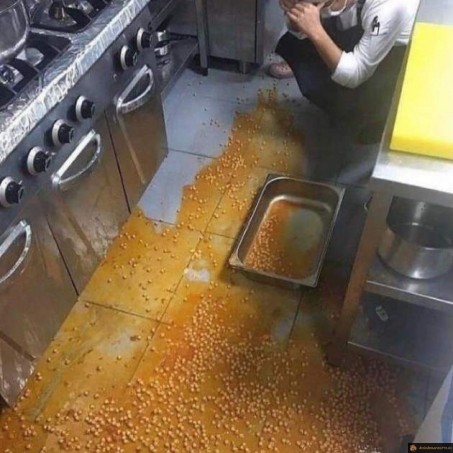 Quand c'est pas ta journée en cuisine
