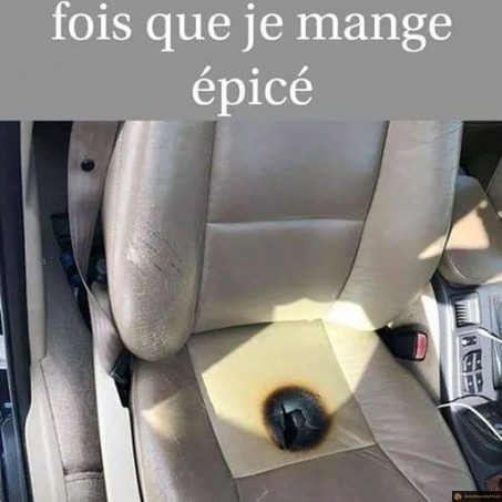 Quand je mange épicé