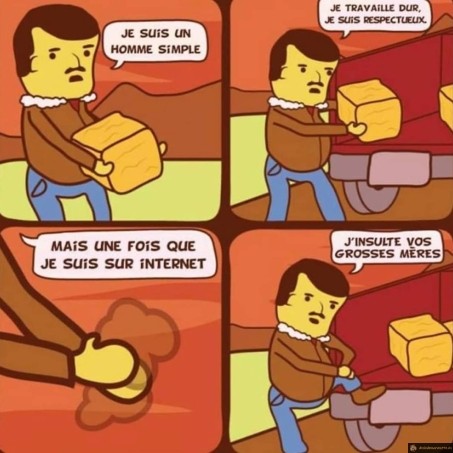 Quand l'homme va sur internet