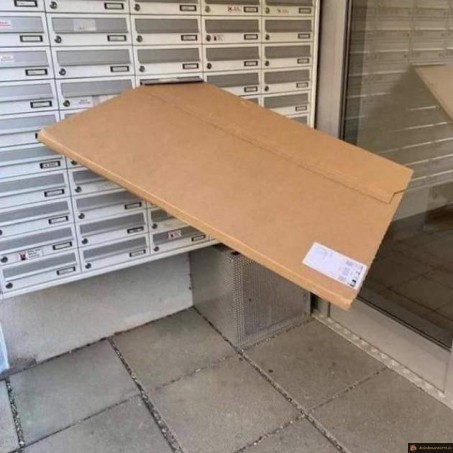 Quand la colis ne rentre pas