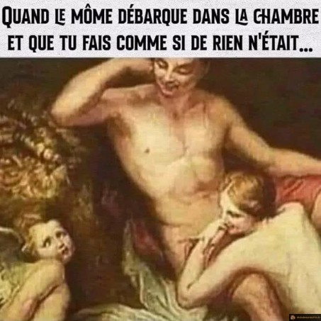 Quand le môme débarque dans la chambre
