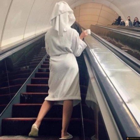 Quand tu es trop pressé le matin