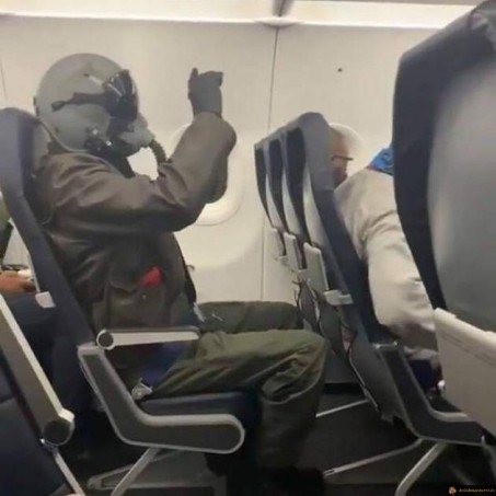 Quand un pilote de chasse prend un vol commercial