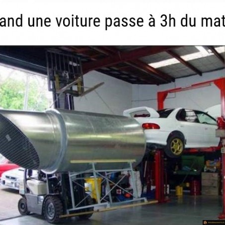Quand une voiture pass à 3h du mat
