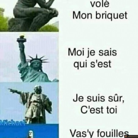 Quelqu'un a volé mon briquet