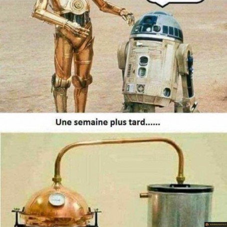 R2D2 C3PO en Valais