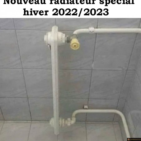 Radiateur hiver 2022-2023