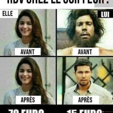 RDV chez le coiffeur