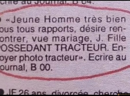 Recherche jeune homme