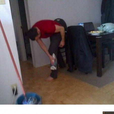 Repasser quand tu es pressé