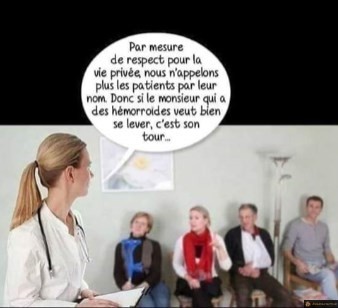 Respect vie privée des patients