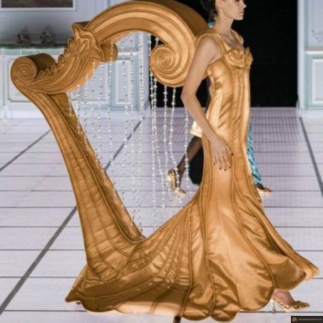 Robe harpe