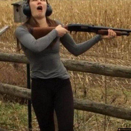 Sacré recul de l'arme