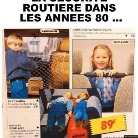 Sécurité routière années 80