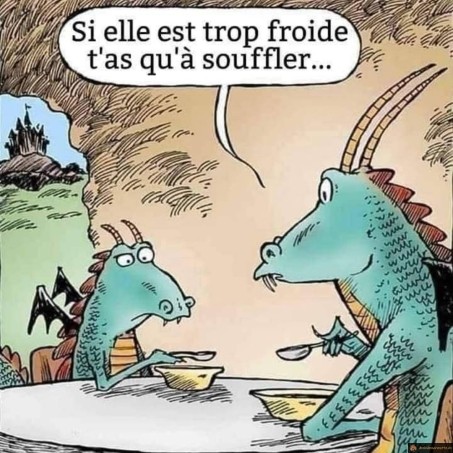 Souffle sur la soupe