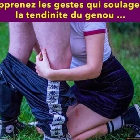Soulager la tendinite du genou
