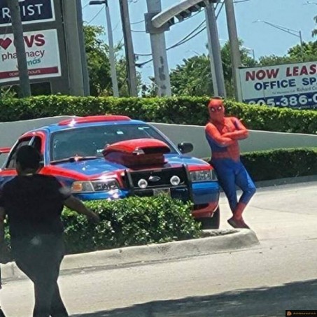 Spiderman se met au tuning