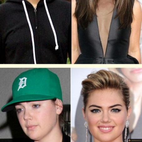 Stars avec maquillage