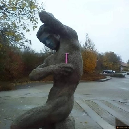 Statue Gillette