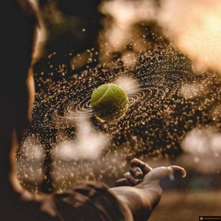 Système solaire du tennis