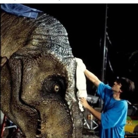 T-Rex en sueur