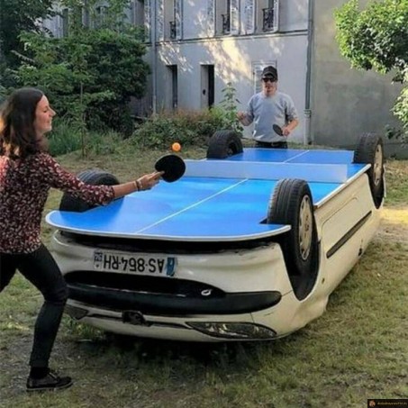 Table de pingpong peugeot