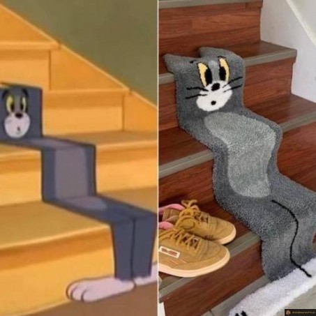 Tapis Tom chat